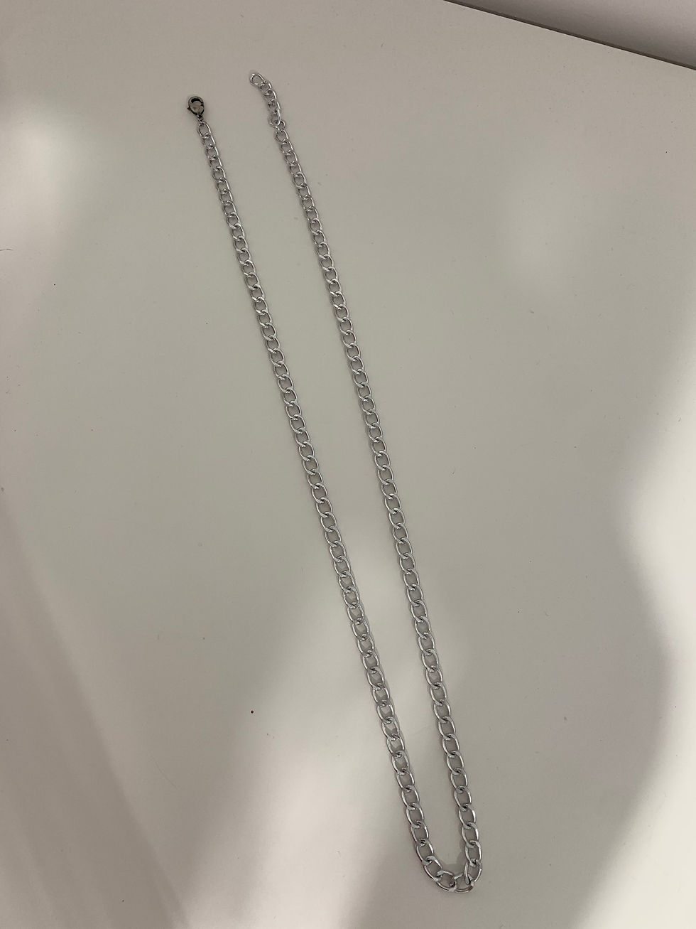 תמונה ממוזערת: שרשרת בטן כסופה