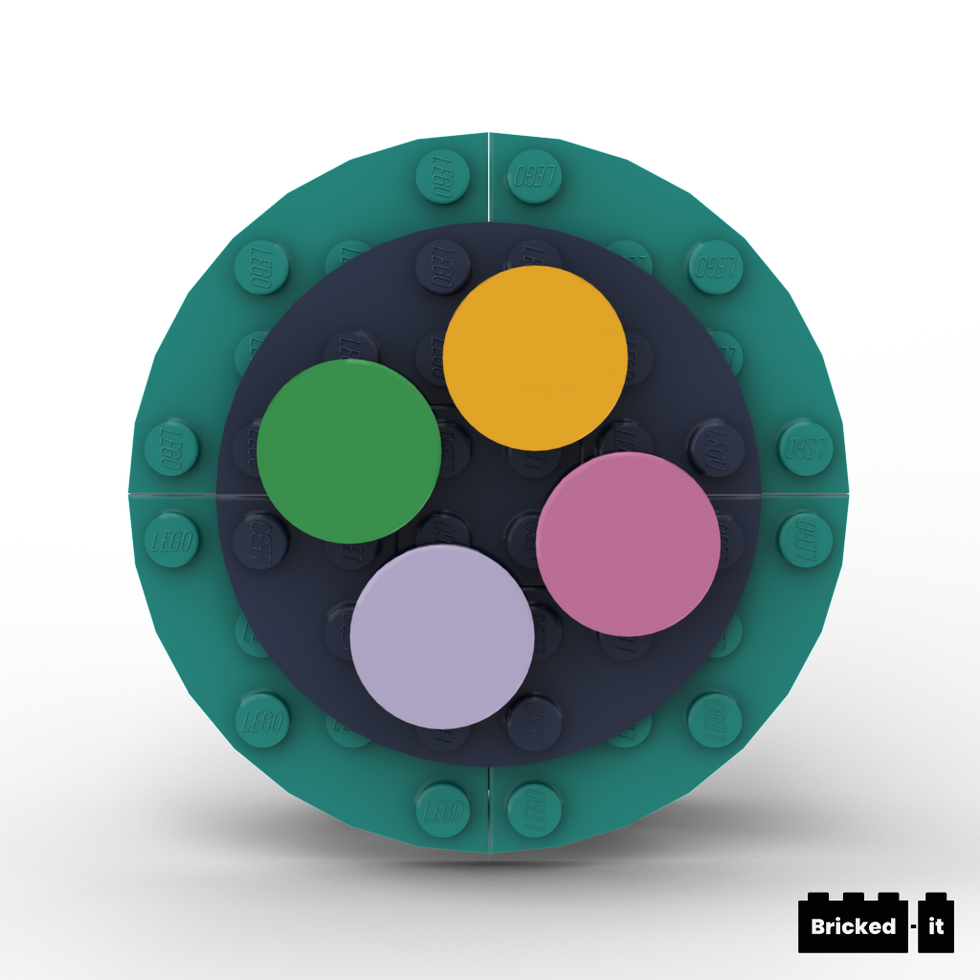 The Tailkit logo in LEGO form