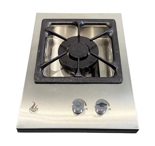 Miniatura: Bifeteira de Embutir a Gás Slim Estilo Cooktop em Inox 304