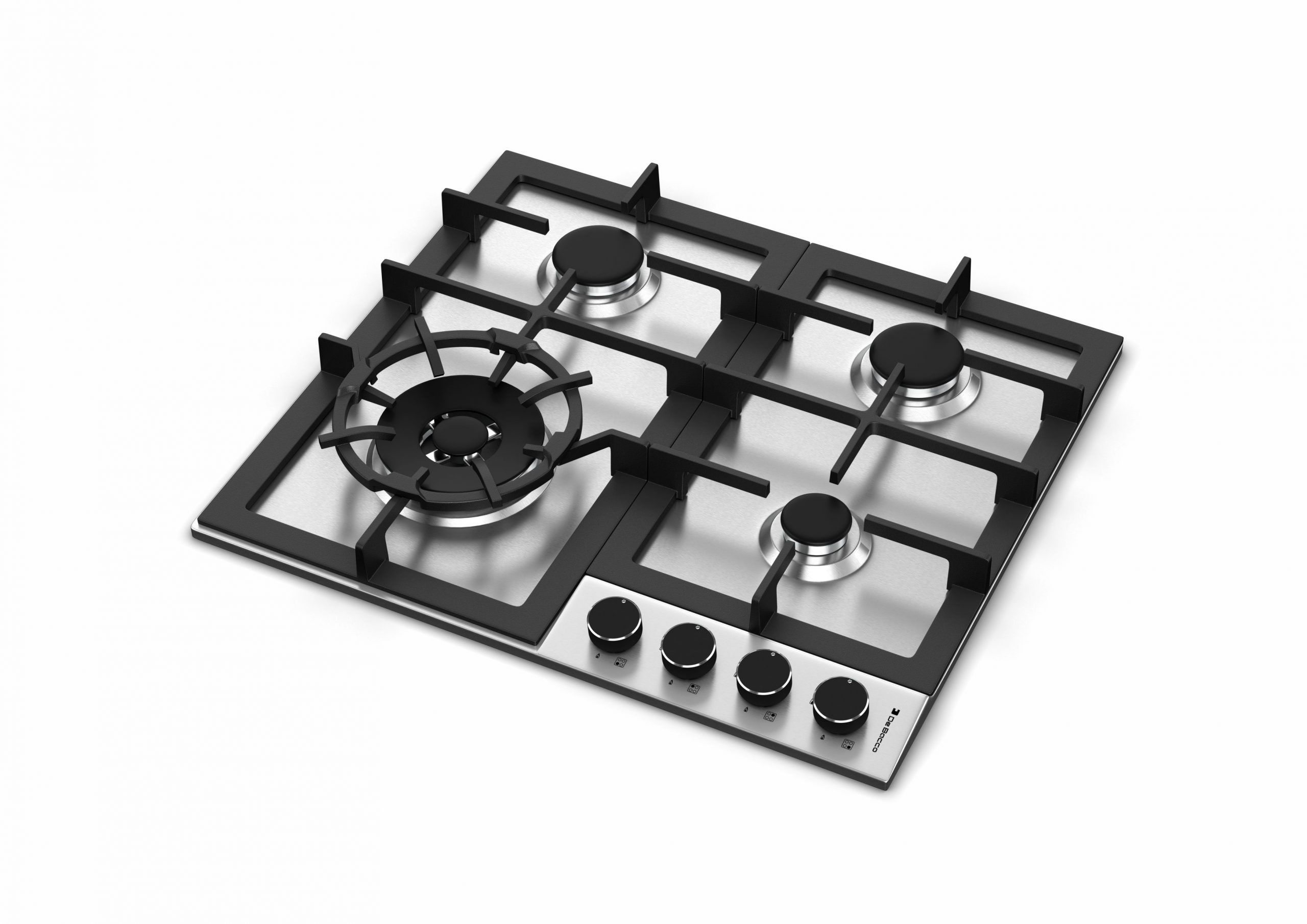 Cooktop Zurique Aço Inox 60 cm Debacco