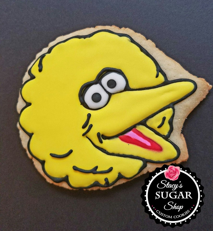 Big Bird Sugar Cookie