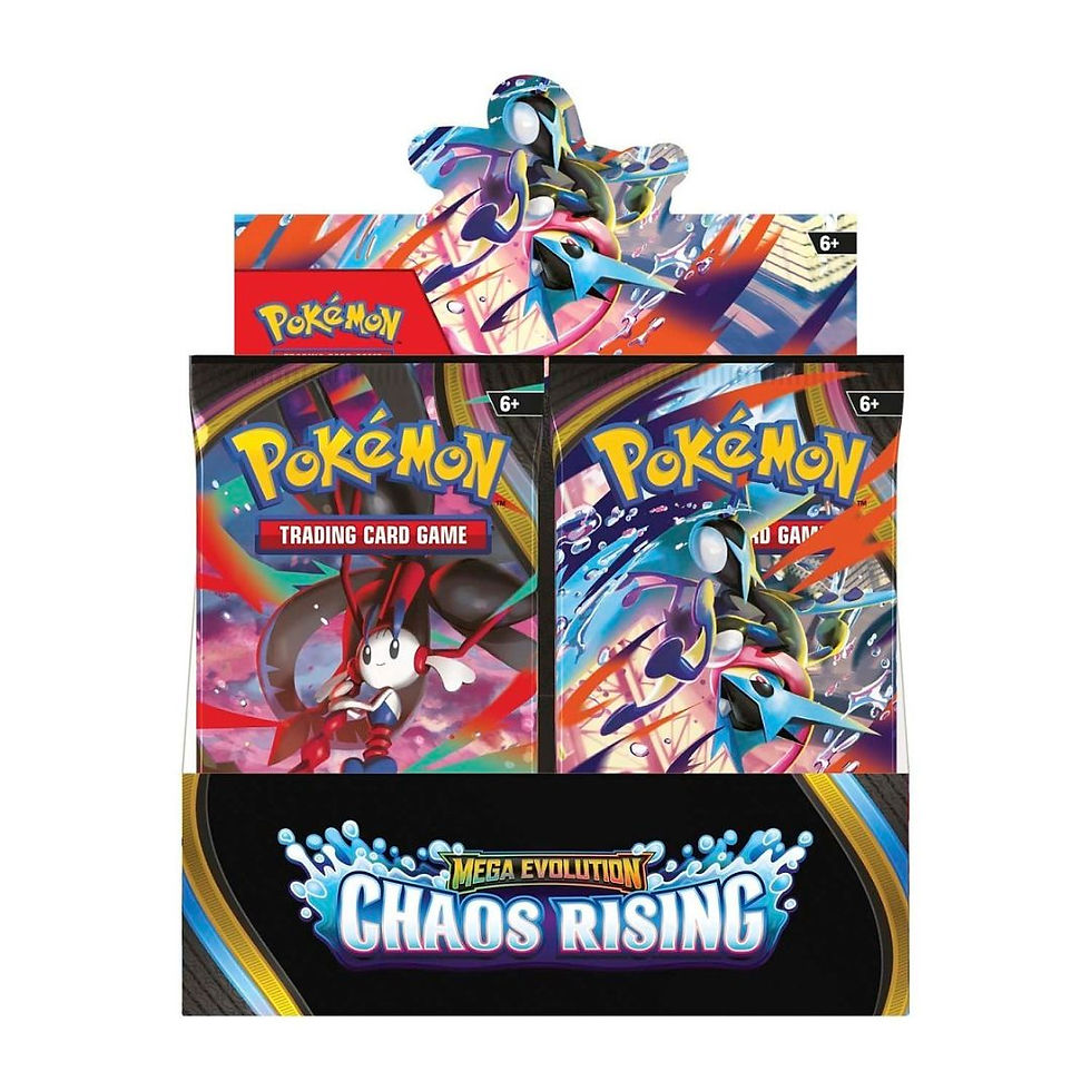 POKEMON CHAOS RISING BOOSTER BOX - Dragon Gate Gaming