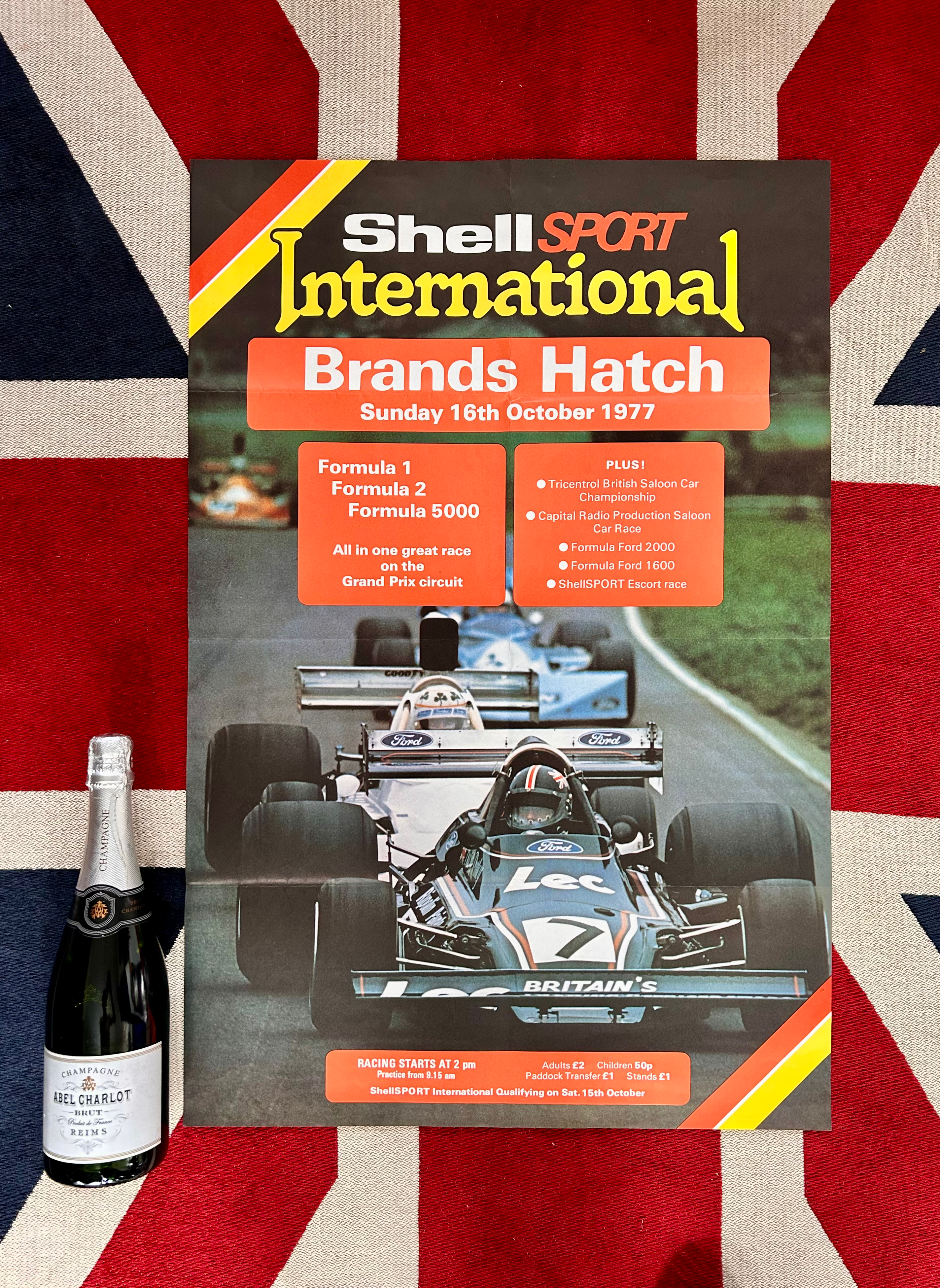 1977 Shell Sport International Series Poster