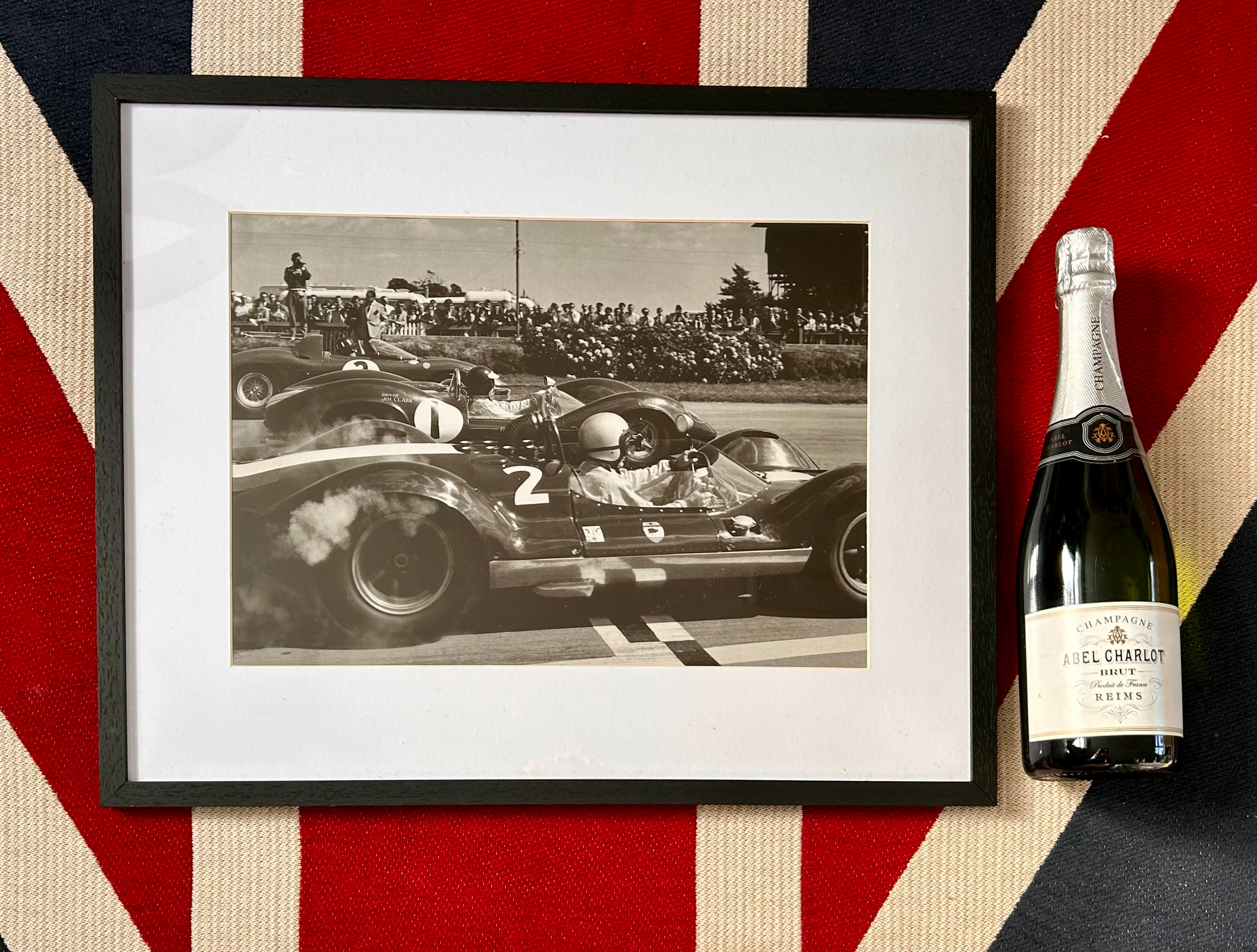 'Goodwood Greats 1948-1966" Black and White Decorative Prints