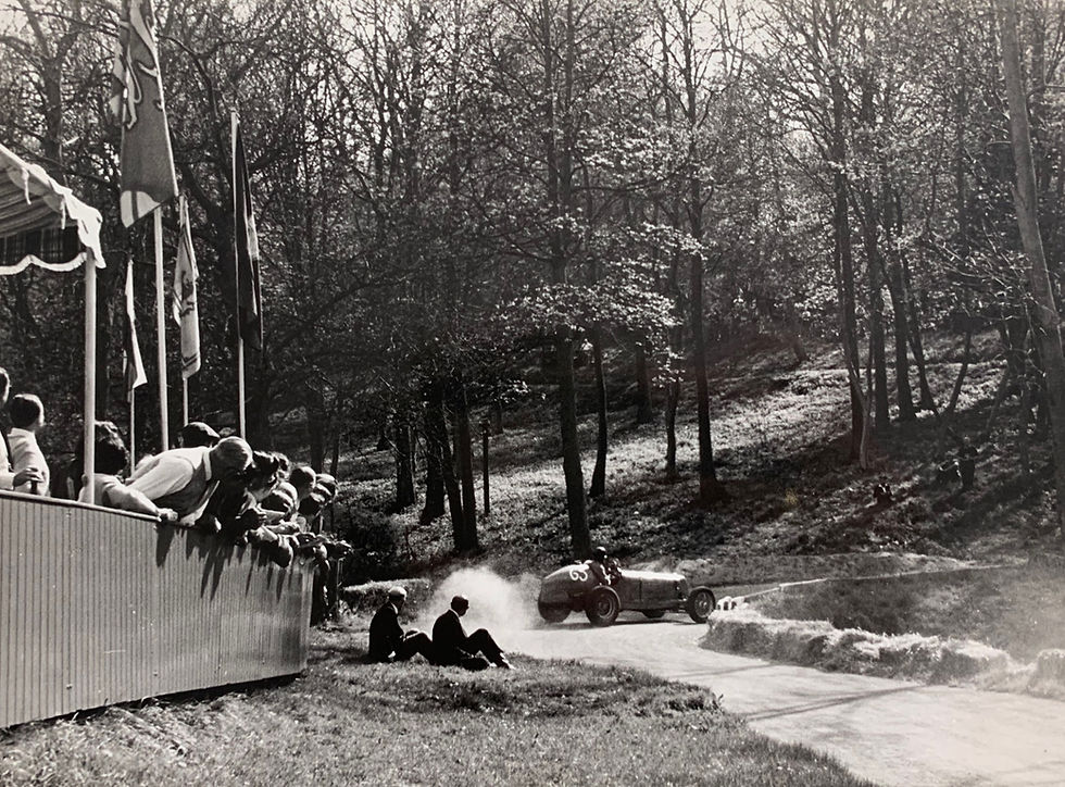John Broad at Prescott, 1955