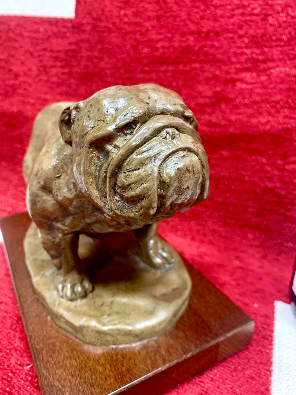 Thumbnail: British Bulldog Spelter Desk Ornament