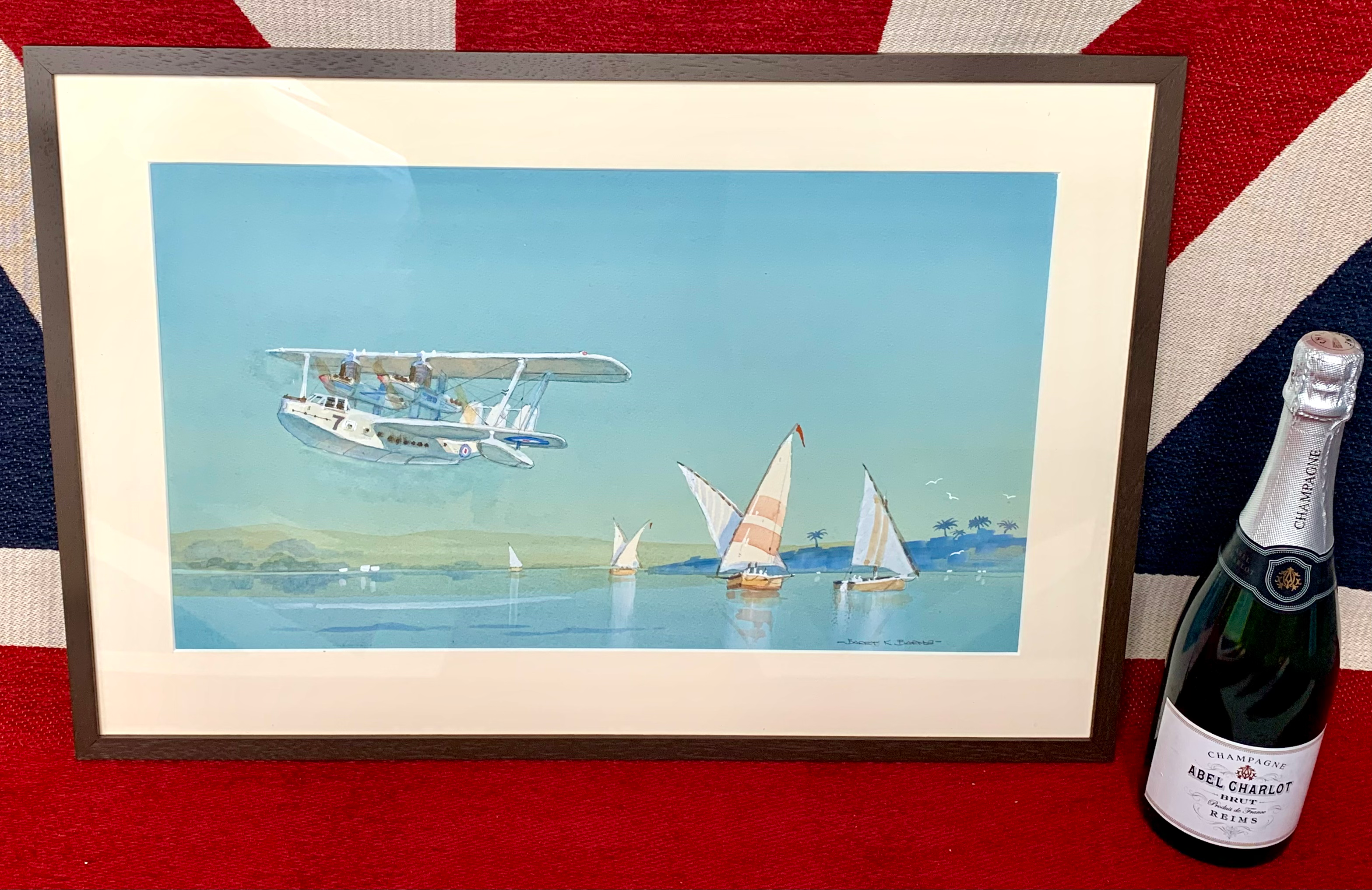 Barry K. Barnes Original Watercolour