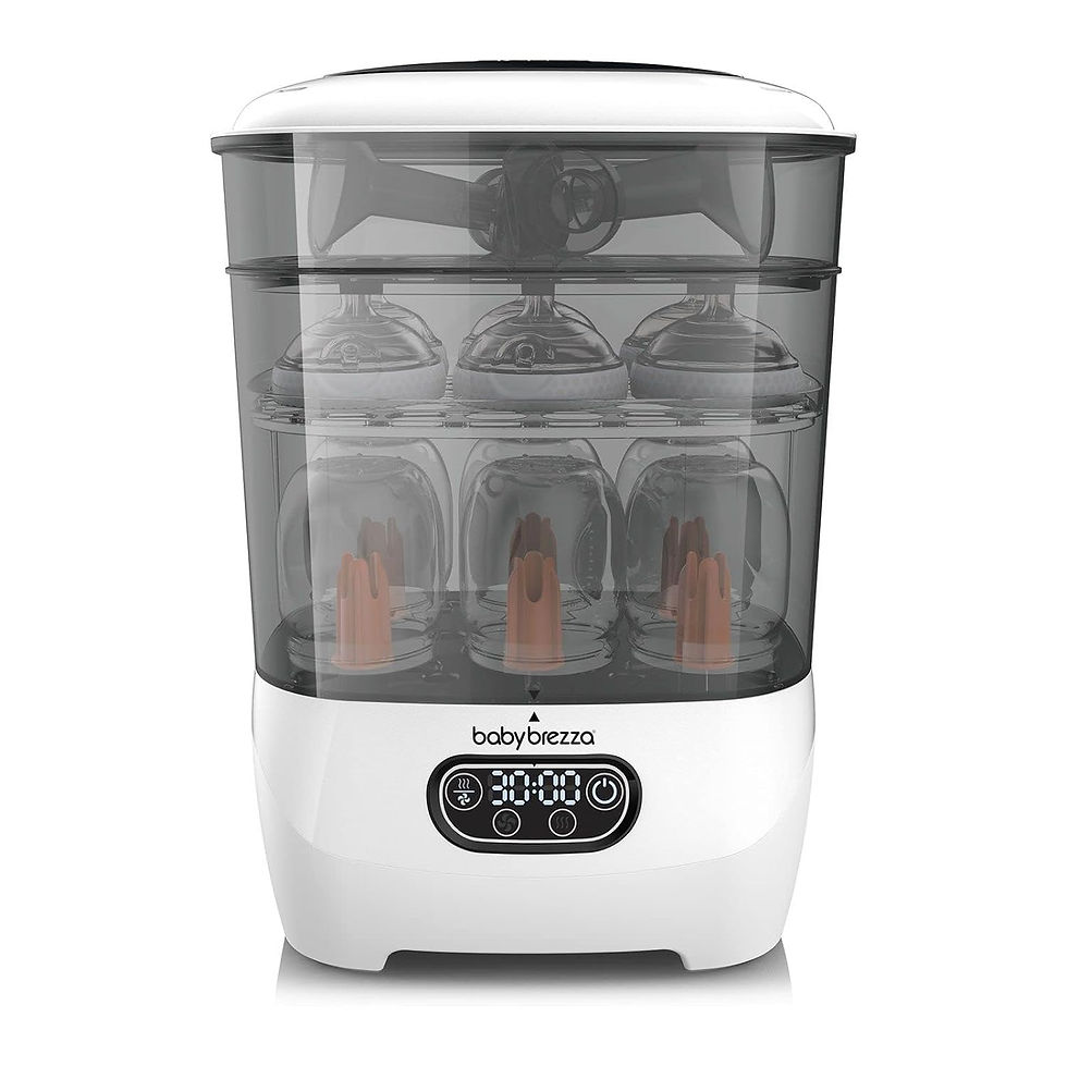 Thumbnail: Baby Brezza Bottle Sterilizer and Dryer Advanced – Electric Steam Sterilizati
