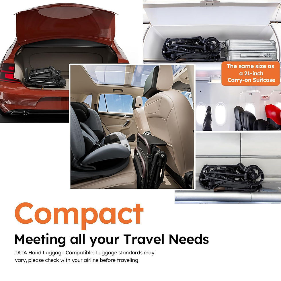 Thumbnail: Lightweight Baby Stroller, Mom’s Choice Gold Award Winner, Ultra Compact & Ai