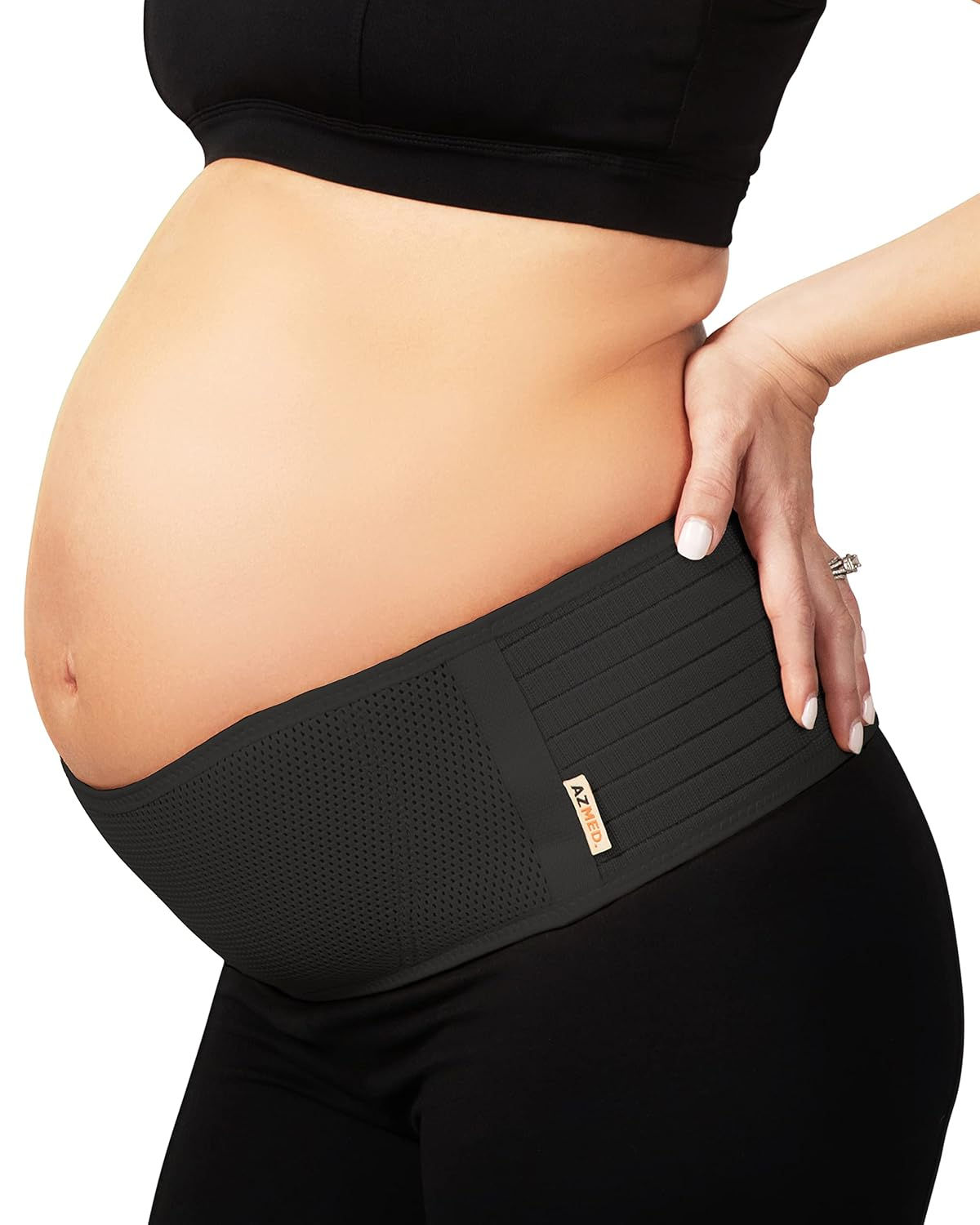 AZMED Maternity Belly Band for Pregnant Women - Pregnancy Belly Band for Abdome