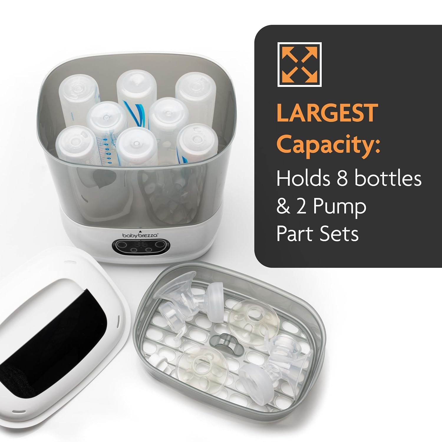 Baby Brezza Bottle Sterilizer and Dryer Advanced – Electric Steam Sterilizati