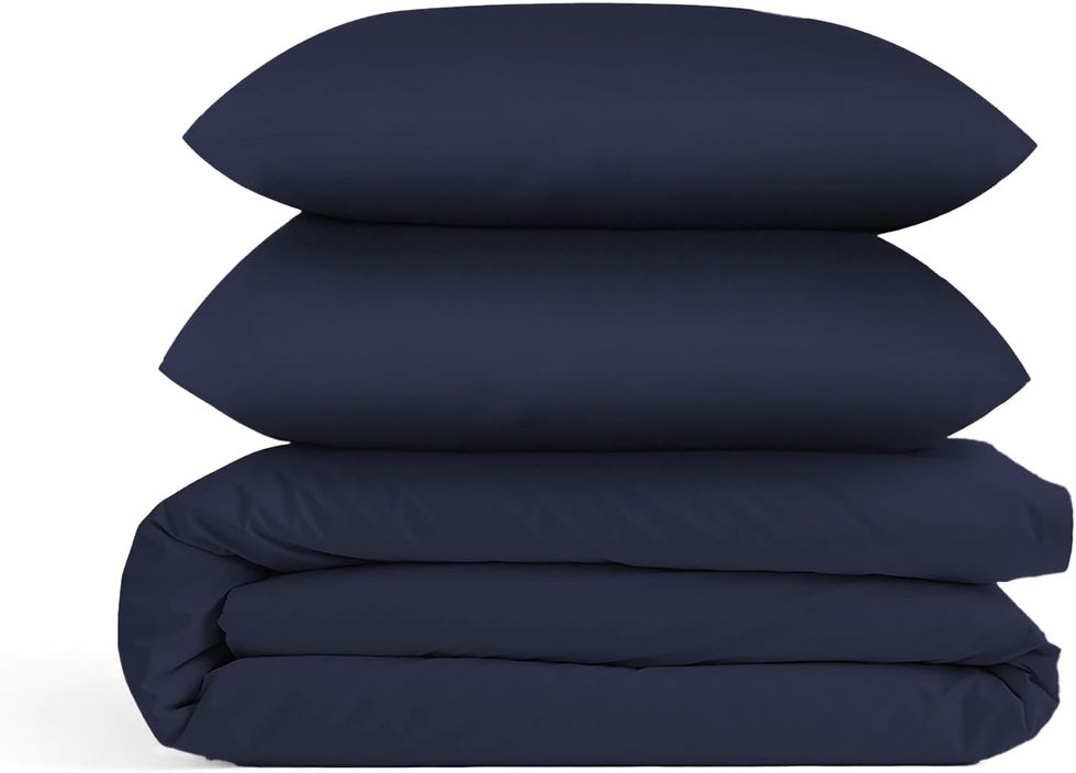 Thumbnail: URBANHUT King Size Duvet Cover Set (3Pc), 100% Cotton 700 Thread Count, Luxury 
