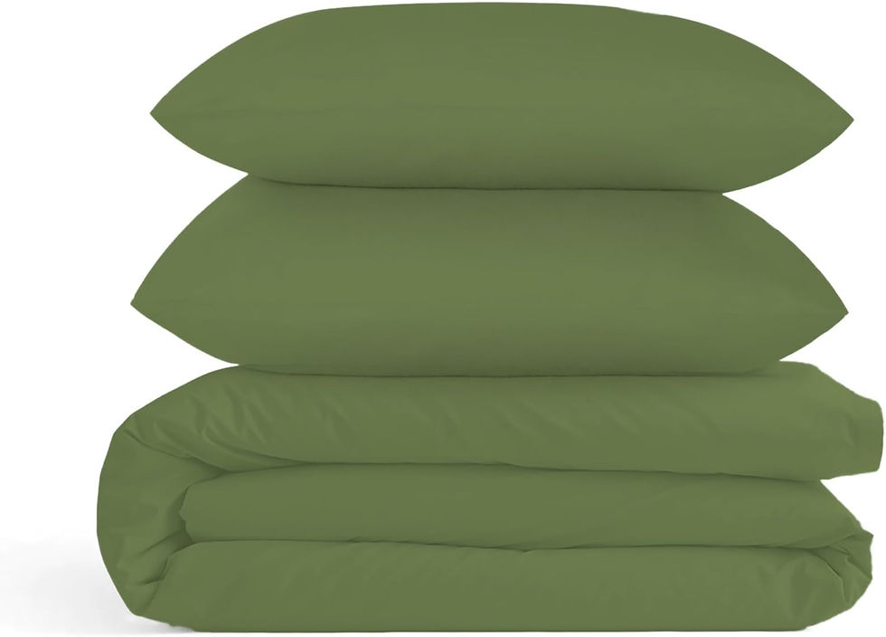 Thumbnail: URBANHUT King Size Duvet Cover Set (3Pc), 100% Cotton 700 Thread Count, Luxury 