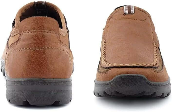 Thumbnail: Men Casual Slip On Loafers, Mens Comfortable Moccasin Shoes for Walking and Dri