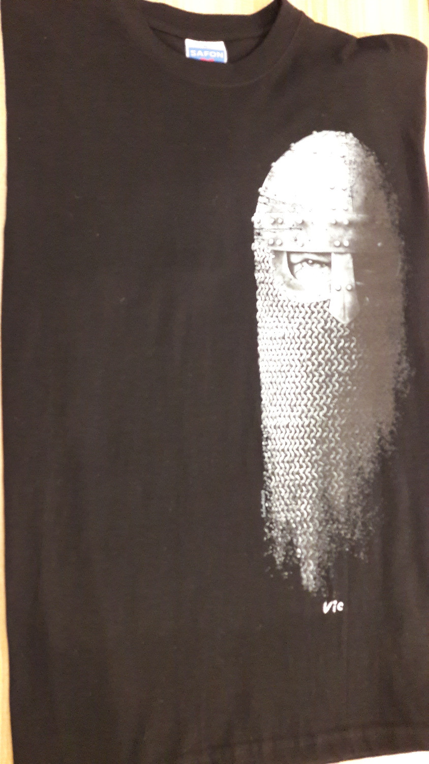Samarreta Cavaller Medieval - negra o grisa