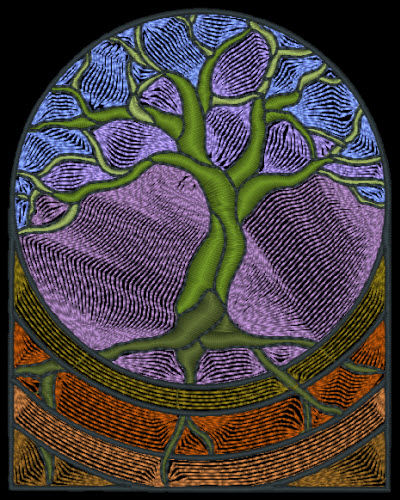 Thumbnail: Stained Glass - Tree of Life Designs