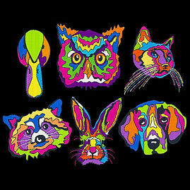 Sample Image of Pop Art Animals