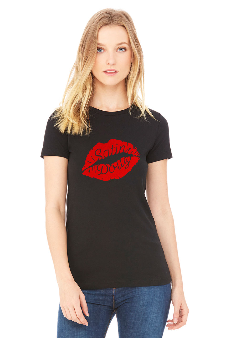 Thumbnail: Satin Dollz Classic Red Lip Print