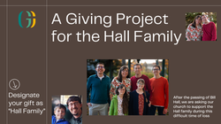 A Giving Project for the Hall Family