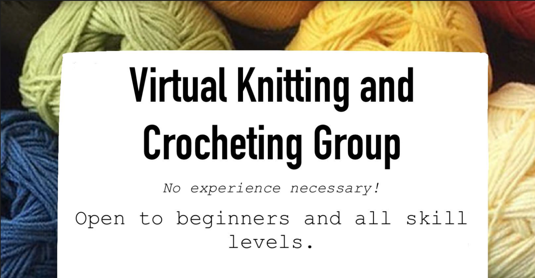 Virtual Knitting and Crocheting Group Mysite