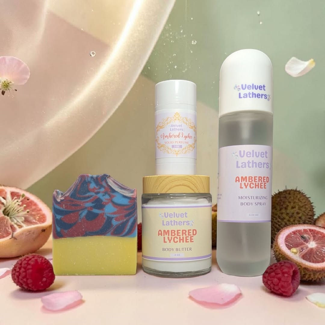 Body Care Collection 1 (Ambered Lychee)