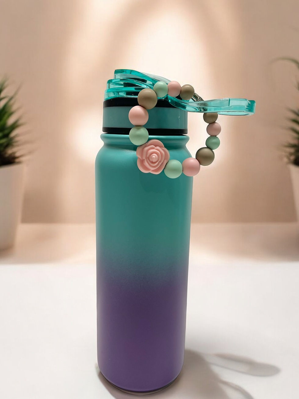 Soft Pink Rose Fidget Charm