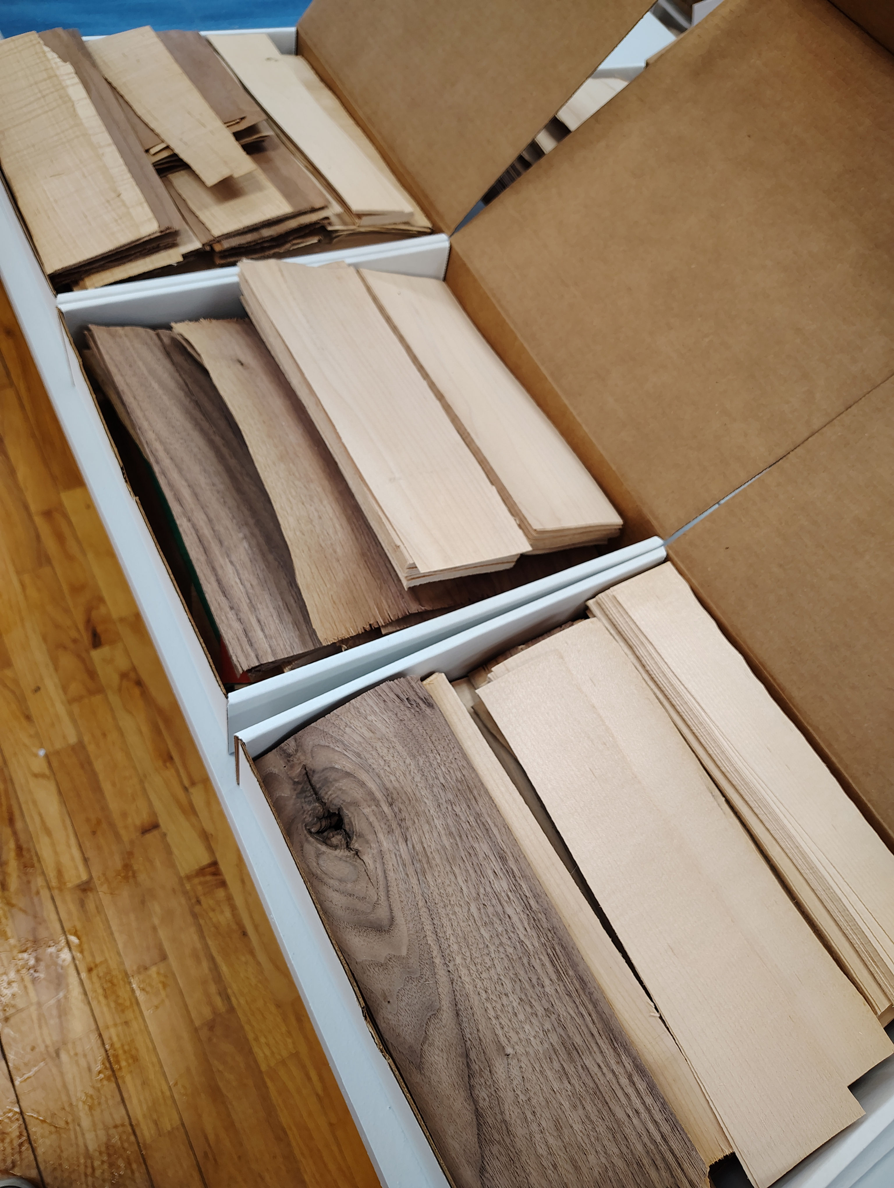  Big Box of Veneer 11x11 4-5lbs
