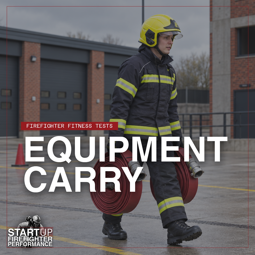 Firefighter Fitness Tests: The Equipment Carry