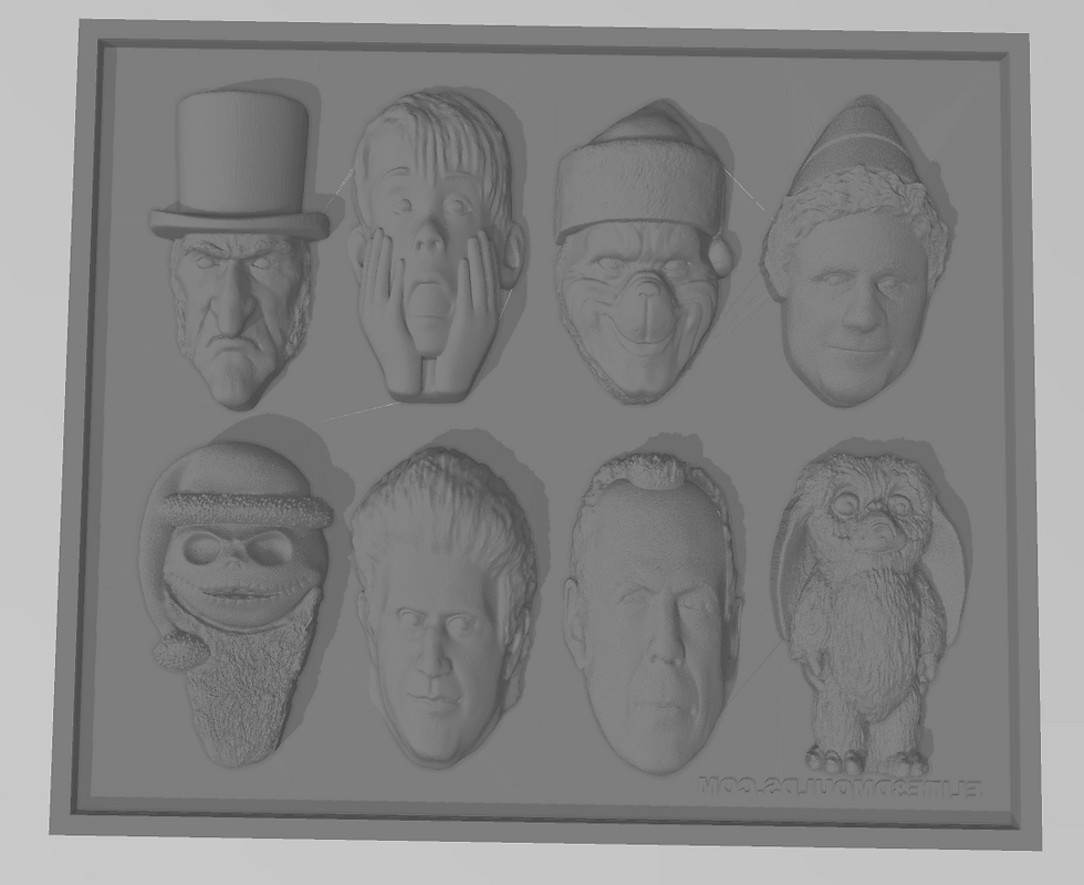 Thumbnail: Xmas TV themed HB Mould