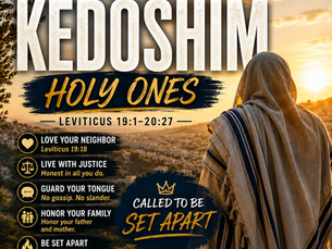 Torah Portion Study: Kedoshim.