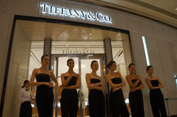 Tiffany & Co 珠寶秀化妝工作