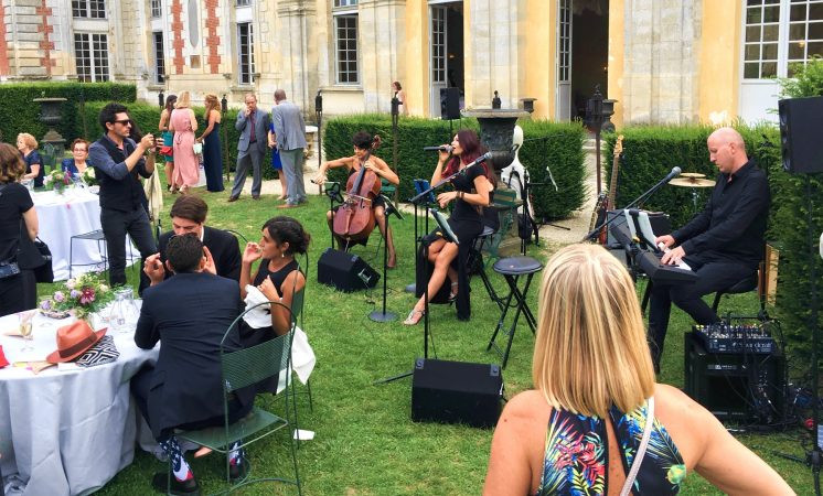 orchestre de mariage au repas