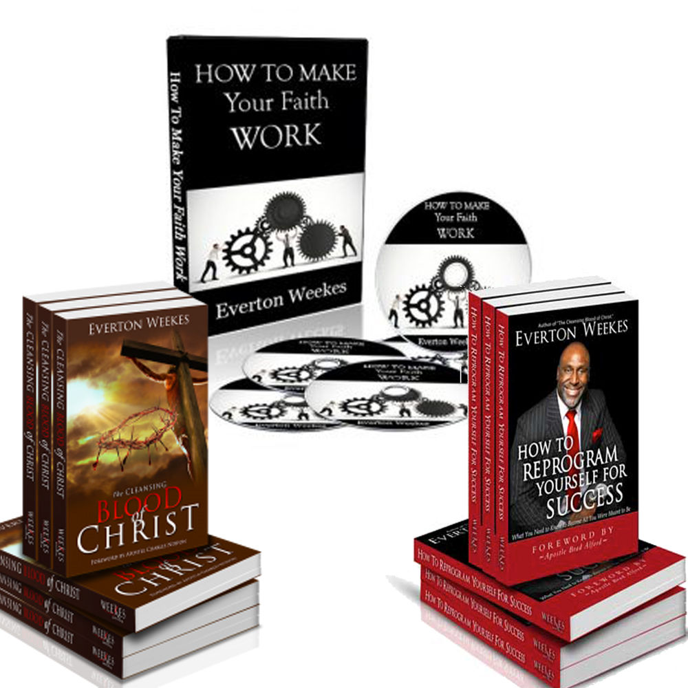 How to Make Your Faith Work – 6 MP3 + 2 Books – Package Deal
