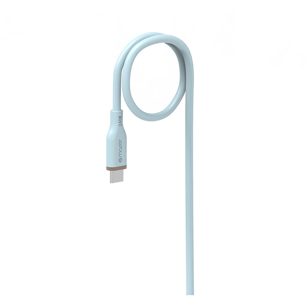 ภาพขนาดย่อ: สายชาร์จ type c ชาร์จไว ทนแรงดึงสูง mazer flex silicon 2m รองรับอุปกรณ์ usb-c ทุกรุ่น