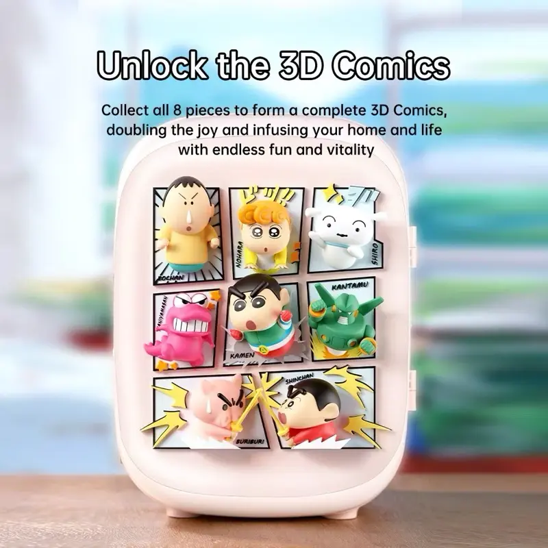 ภาพขนาดย่อ: กล่องสุ่มแม่เหล็กชินจัง Rock blind box แม่เหล็กติดตู้เย็นการ์ตูน พรีเมียมคอลเลกชัน ลายน่ารัก อุปกรณ์แต่งบ้านสไตล์ญี่ปุ่น