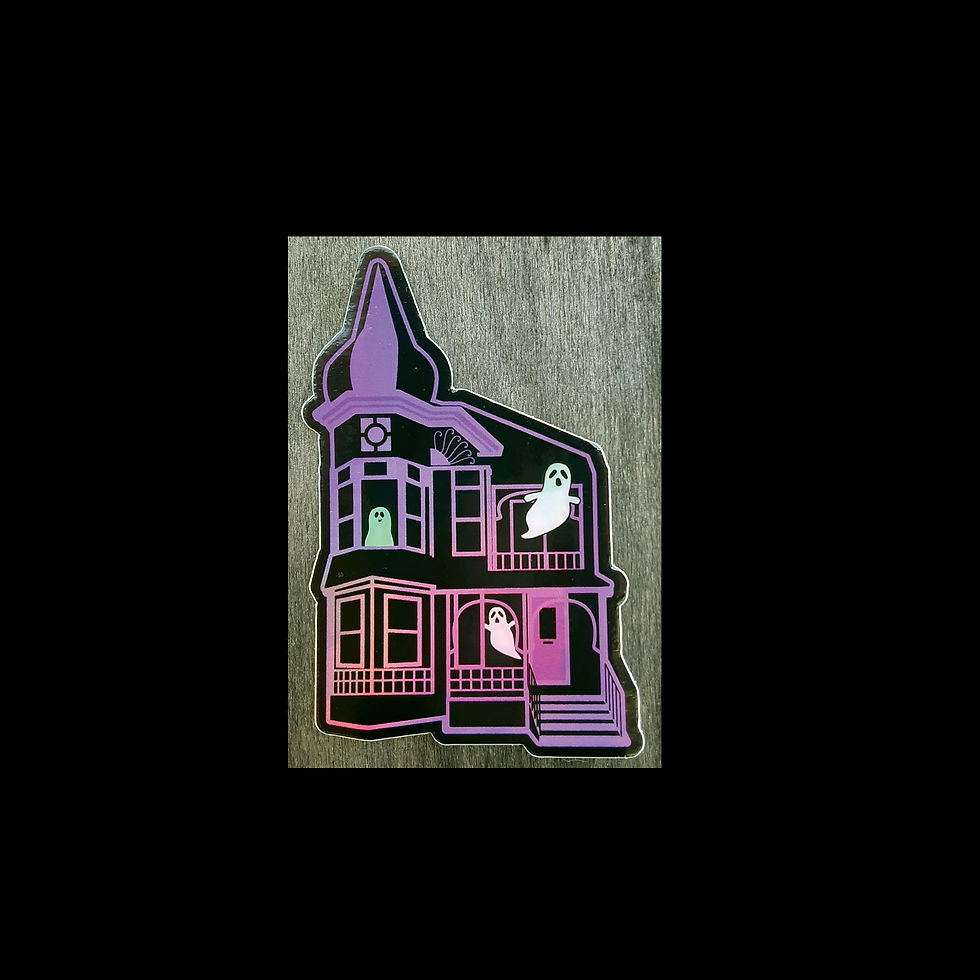 Holographic Haunted House