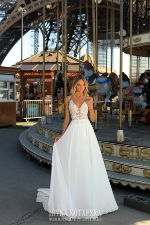 robe de mariée marque Kotapska robe boheme champetre