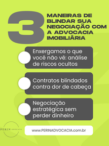 3 Maneiras de Blindar sua Negociação com a Advocacia Imobiliária