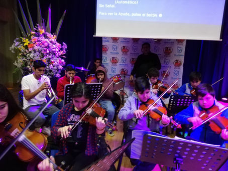 Orquesta Sinfónica de Traiguen se luce en Cuenta Publica 2019.-