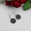 Thumbnail: Oxidised Silver Stone Bugadi Earring