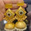 Thumbnail: Gold replica Monalisa Stone jhumka earrings Price 320/-