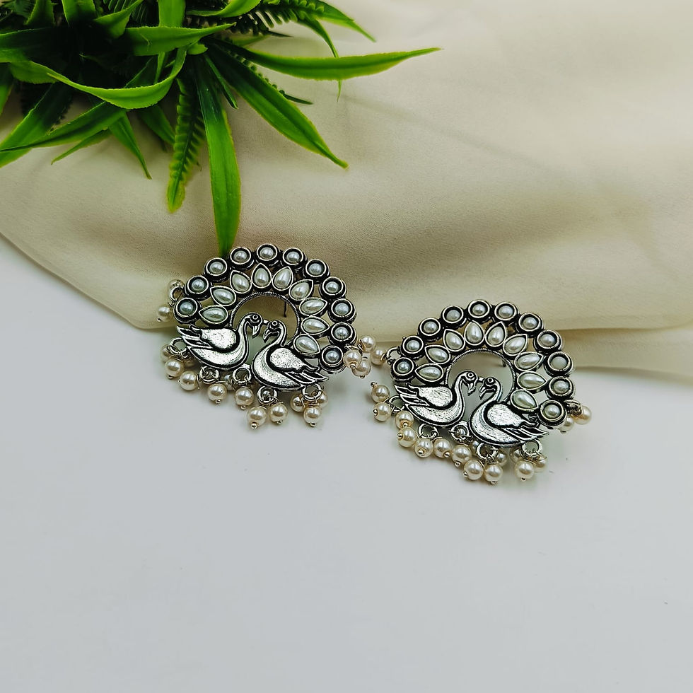 Add a touch of elegance to your look with these high-quality lovely bird earrings. Available in a variety of color combinatio