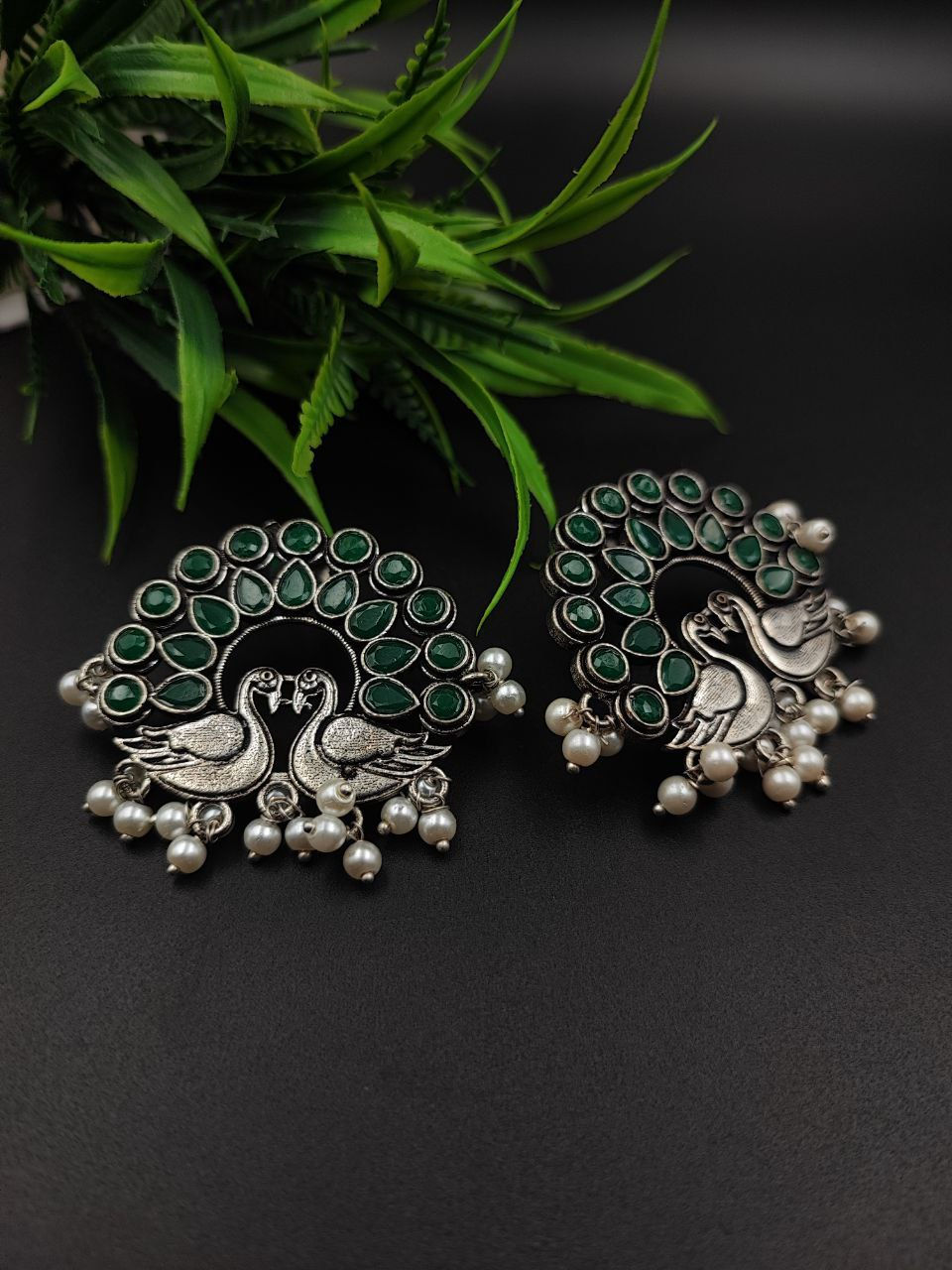 Thumbnail: High Quality Love Birds  Earrings