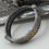 Thumbnail: Silver Replica Two Tone Brass Screw Openable Bangle