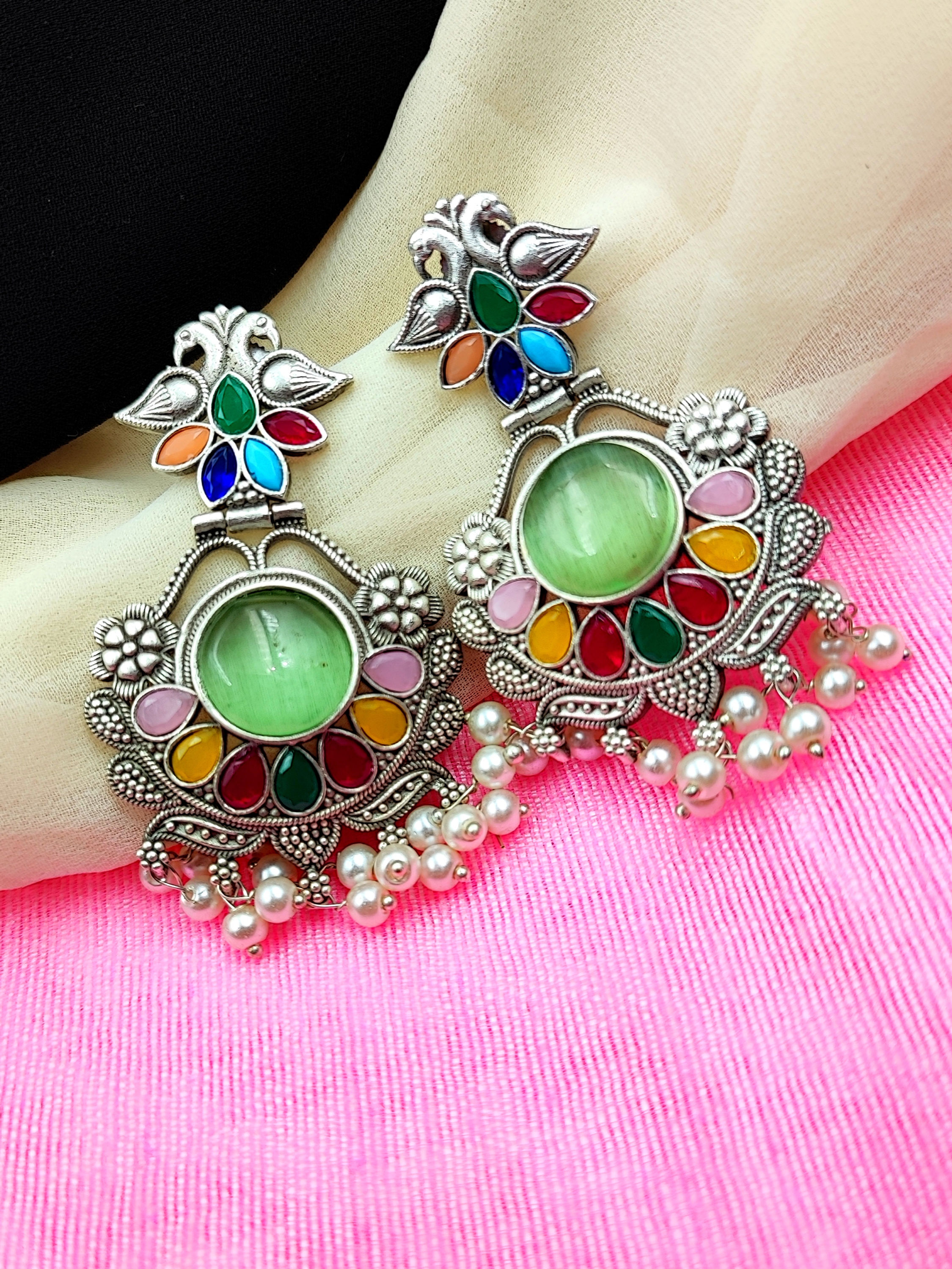 Silver Lookalike Fine Quality Earrings