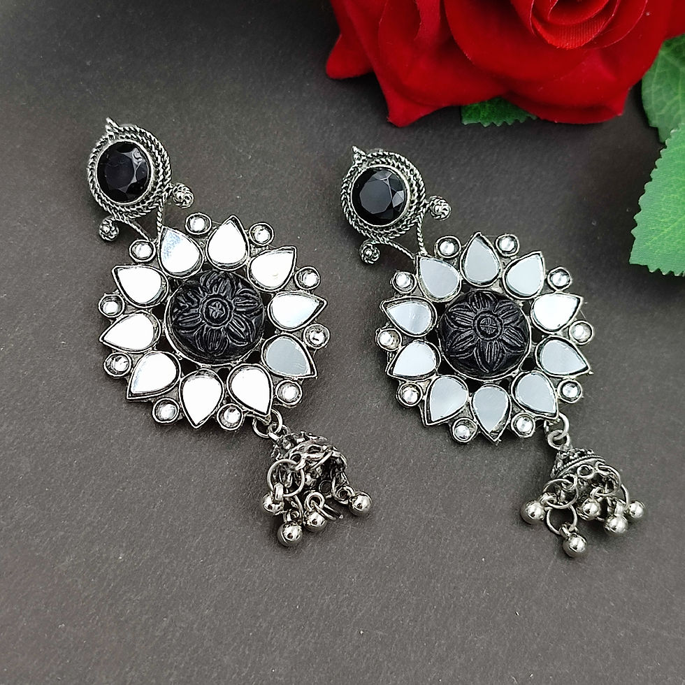 Thumbnail: Yash Jewels Emporium stylish afghani earrings