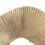 Thumbnail: Gold Metal Fan Sculpture