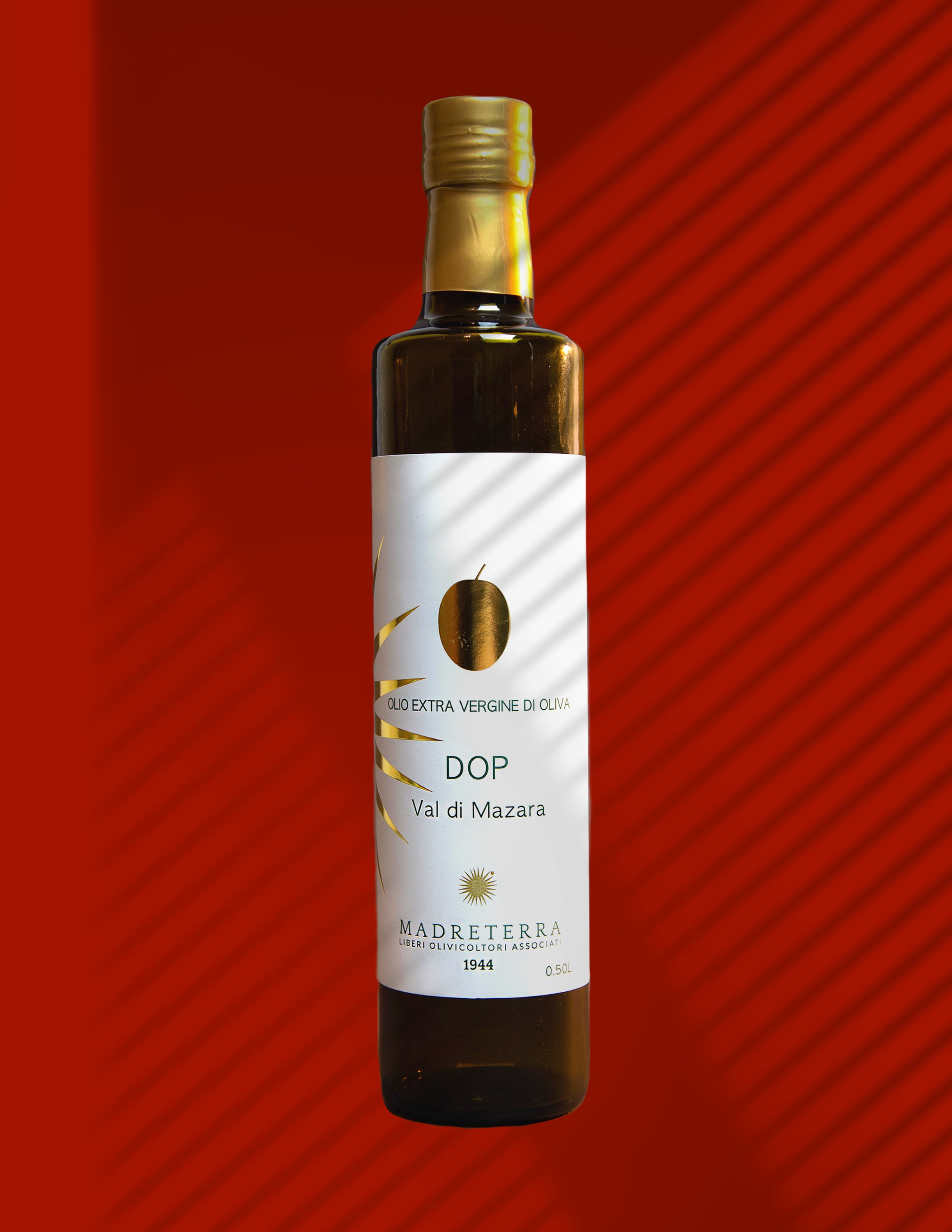 Olio extra vergine D.O.P Val di mazara 100% Siciliano