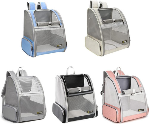 Texsens Innovative Traveler Bubble Backpack Pet Carriers for Cats and Dogs (Bla | Puppy Time Emporium Texsens Innovative Traveler Bubble Backpack Pet Carriers for Cats and Dogs (Bla | Puppy Time Emporium