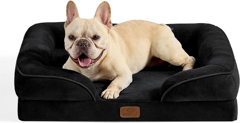 Thumbnail: Bedsure Orthopedic Dog Bed for Medium Dogs - Waterproof Dog Sofa Beds Medium, S